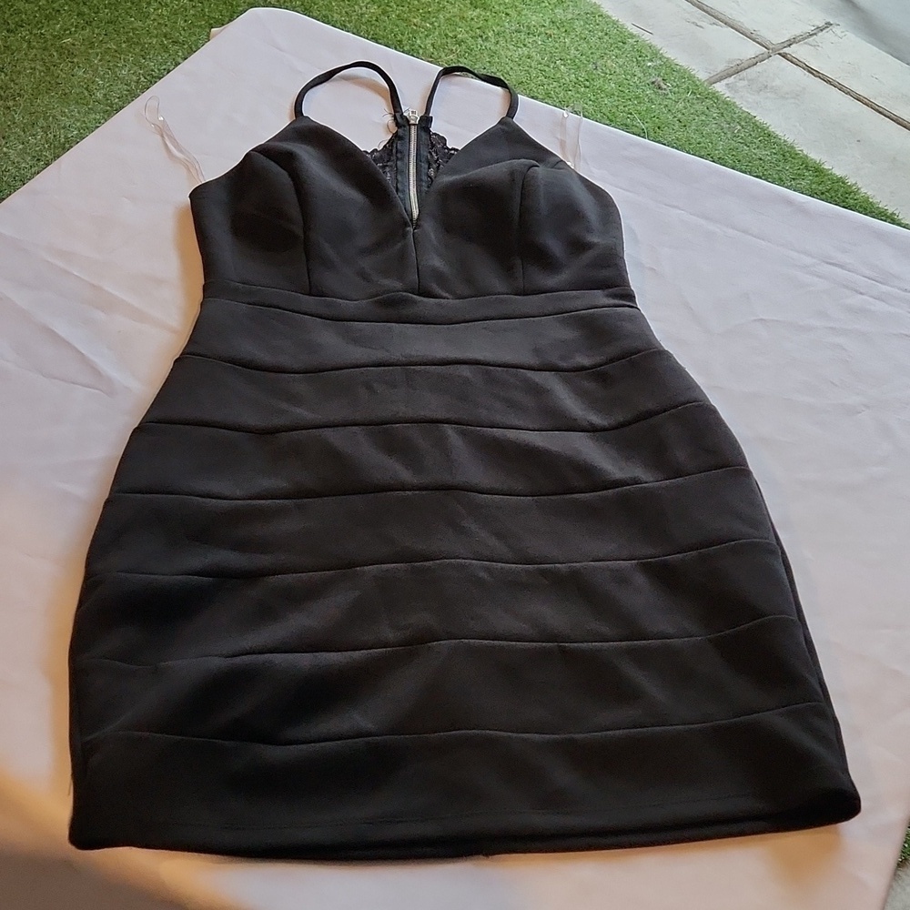 Emerald Sundae Black Dress
